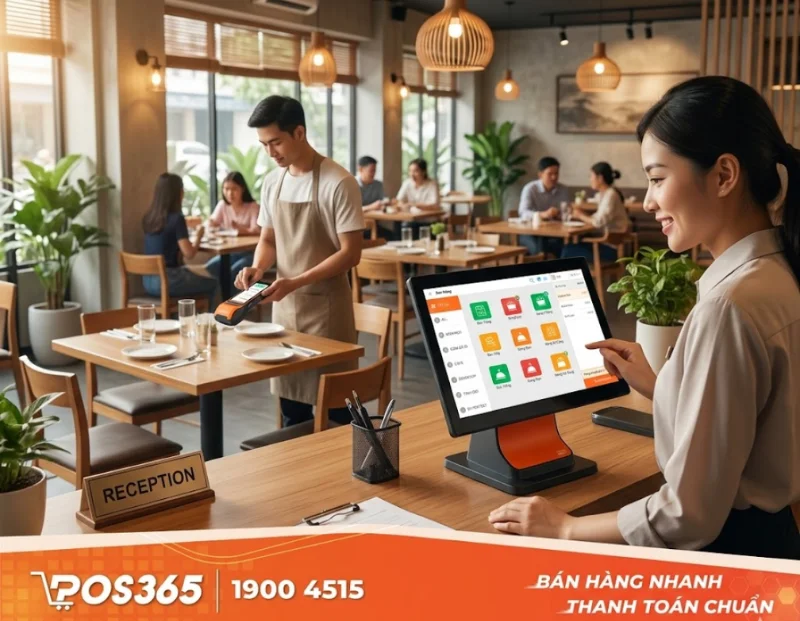 Thiết lập quy trình báo "bàn trống/bàn đang dọn" cho lễ tân