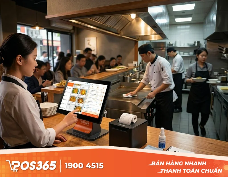 Quản lý và bảo trì thiết bị bếp, máy POS: Bí quyết để quán không "thất thủ" giờ cao điểm