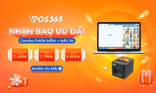 SIÊU ƯU ĐÃI: Mua máy bán hàng tặng phần mềm trọn đời