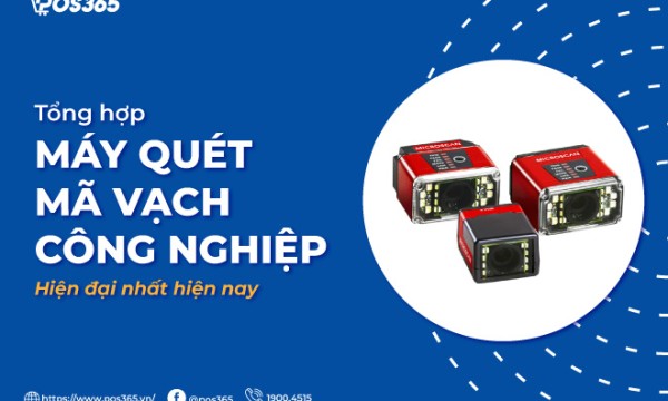 Top 4 máy quét mã vạch công nghiệp hiện đại nhất hiện nay
