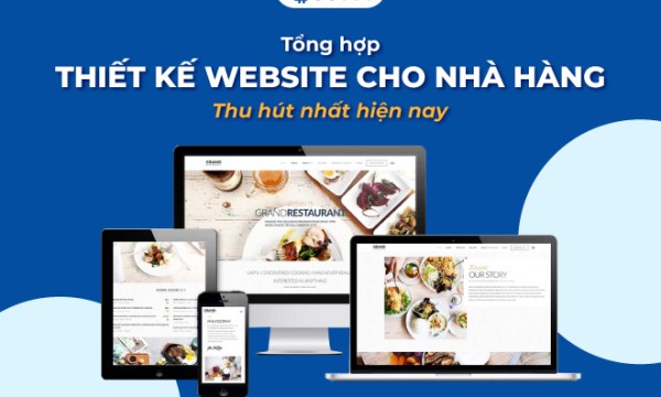 10 thiết kế website cho nhà hàng đẹp mắt, thu hút nhất hiện nay