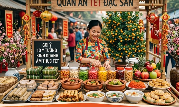 Bật mí 10 ý tưởng kinh doanh món ăn ngày Tết hốt bạc