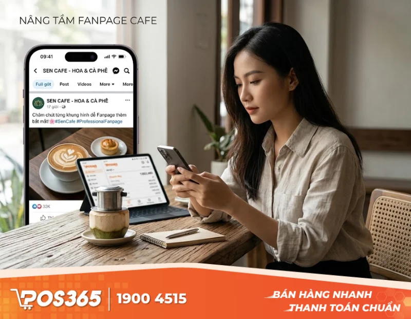 Cách xây dựng Fanpage quán cafe chuyên nghiệp, hình ảnh bắt mắt