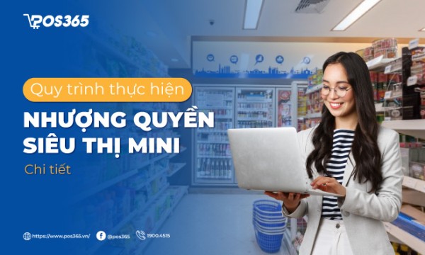 Quy trình thực hiện nhượng quyền siêu thị mini chi tiết
