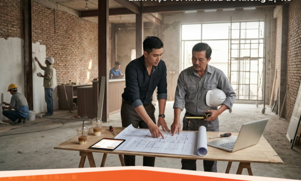 Kinh nghiệm thi công quán cafe: Cách làm việc với nhà thầu để không bị "hớ"