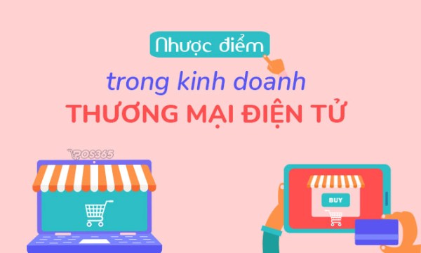 Nhược điểm trong kinh doanh thương mại điện tử