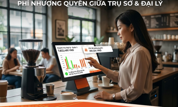 Tự động hóa báo cáo doanh thu và phí nhượng quyền giữa trụ sở & đại lý