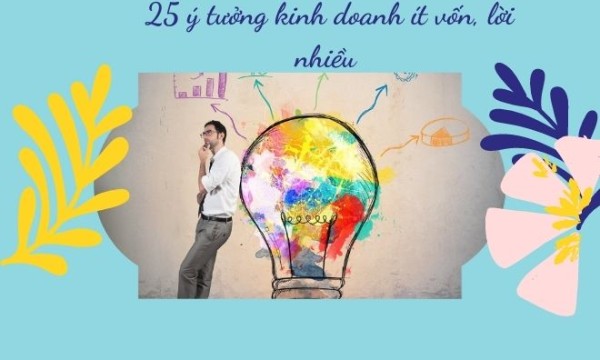 25 ý tưởng kinh doanh ít vốn lời nhiều bạn nên thử