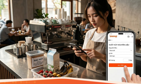 Quy trình xuất hủy nguyên liệu hỏng minh bạch cho nhân viên quán cafe