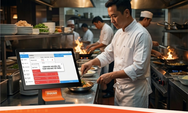 Cảnh báo tồn kho tối thiểu: Để bếp nhà hàng không bao giờ "hết hàng"