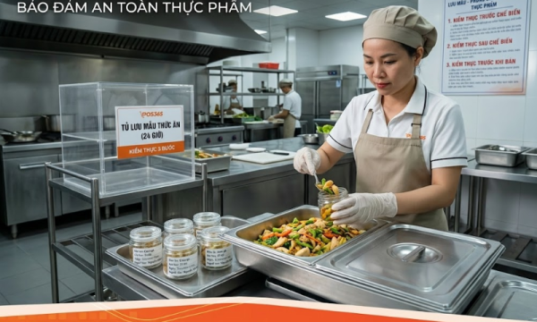 Quy định về lưu mẫu thức ăn (Kiểm thực 3 bước) chống ngộ độc thực phẩm