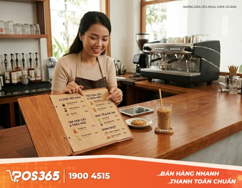 Hướng dẫn cách lên menu quán cafe cơ bản, đủ món cho người mới