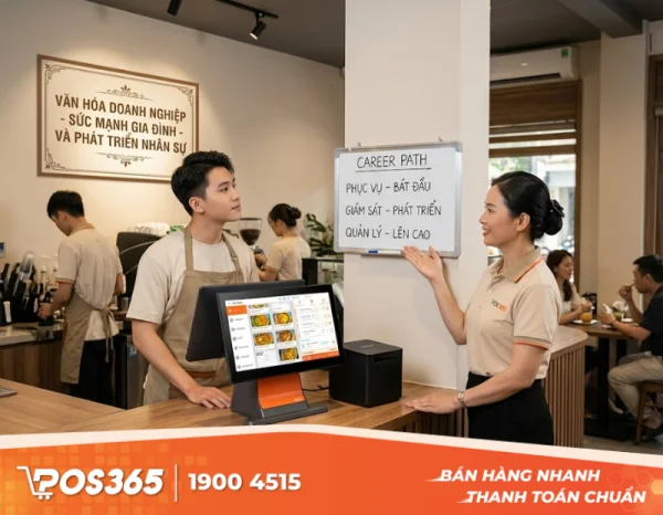 Xây dựng văn hóa doanh nghiệp và lộ trình thăng tiến cho nhân sự F&B