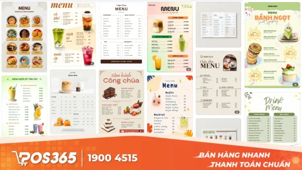 Hơn 100+ mẫu menu quán cafe được sử dụng nhiều nhất