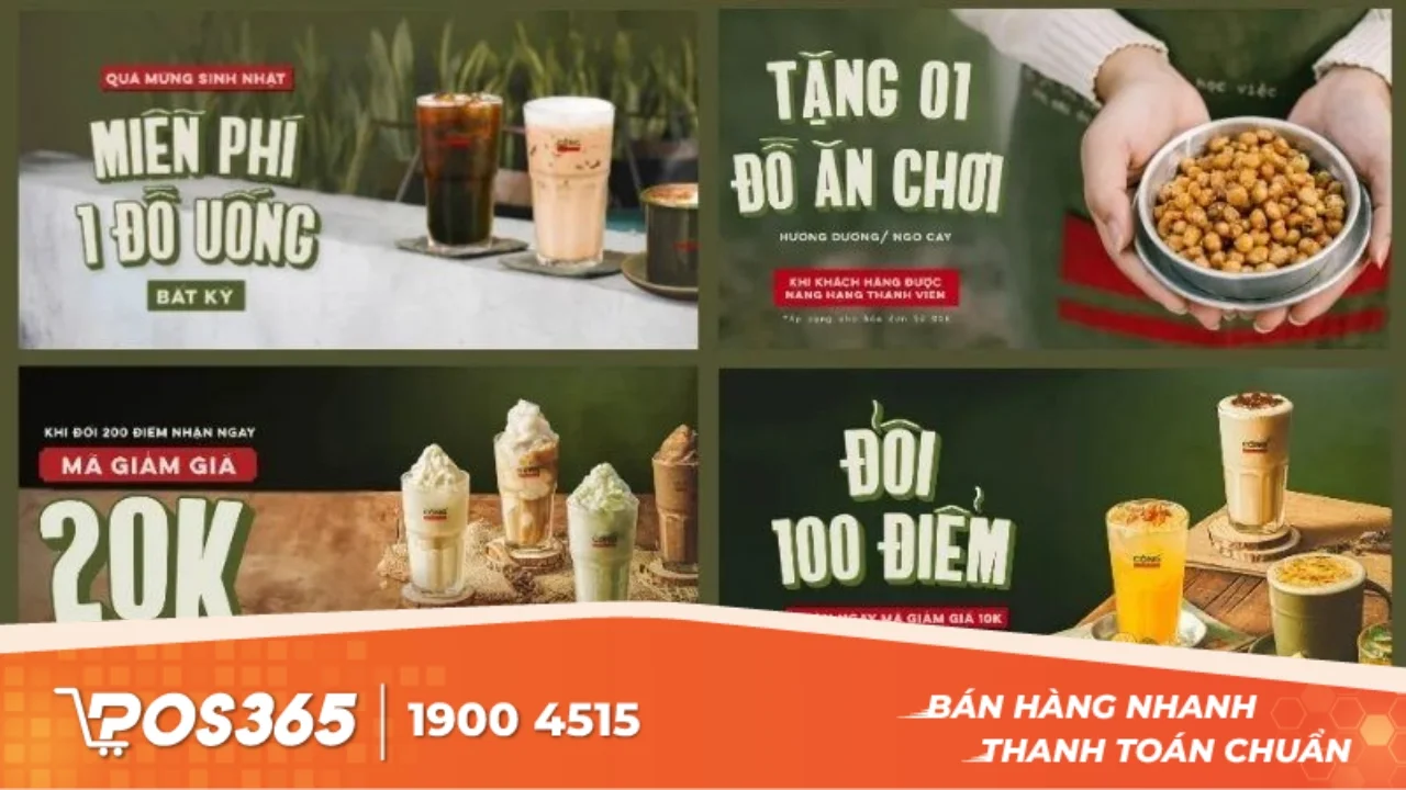 99+ các chương trình khuyến mãi cho quán cafe hút khách nhất hiện nay
