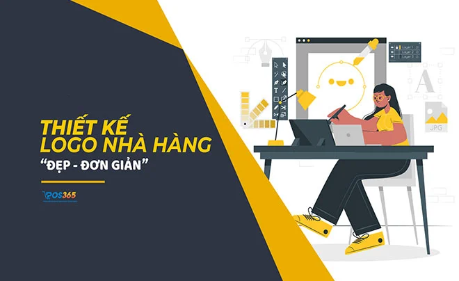 10+ ý tưởng thiết kế logo nhà hàng, quán ăn thu hút nhiều thực khách