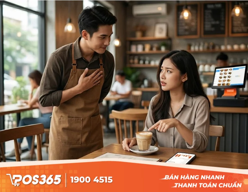 Kịch bản xử lý tinh tế khi đồ uống bị khách phàn nàn "không ngon"