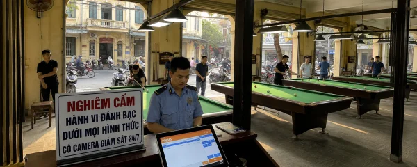 Biện pháp răn đe, ngăn chặn nạn cá độ ăn tiền trái phép tại quán bida