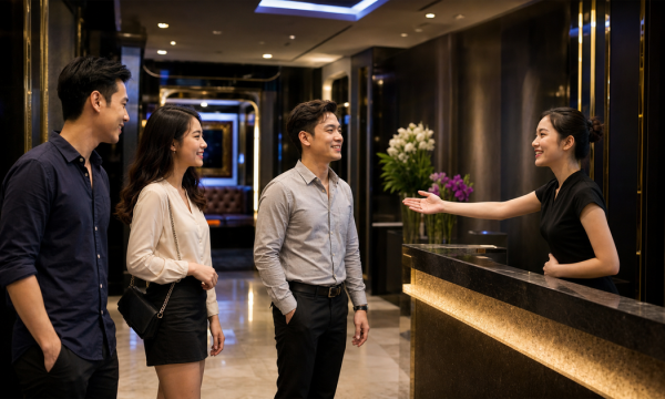 Quy trình 6 bước đón khách và sắp xếp phòng karaoke chuyên nghiệp