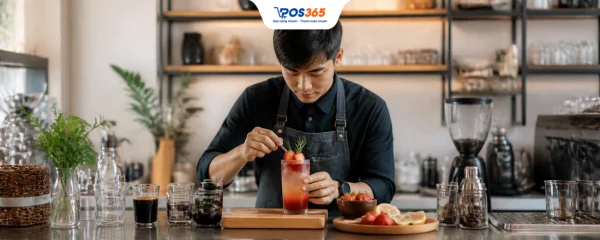 Cách trang trí nước uống cho quán cafe đơn giản, thu hút