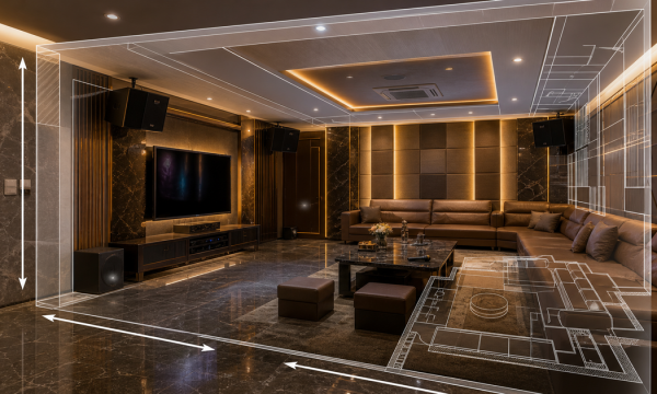 Kích thước và diện tích phòng karaoke tiêu chuẩn tối thiểu là bao nhiêu?