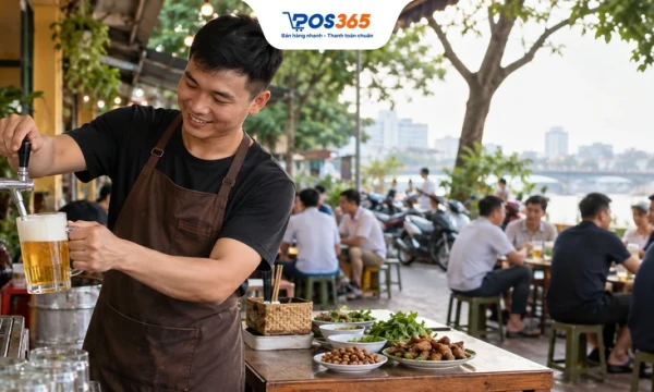 Kinh nghiệm mở quán bia hơi lãi cao, tối ưu vốn chi tiết 2026
