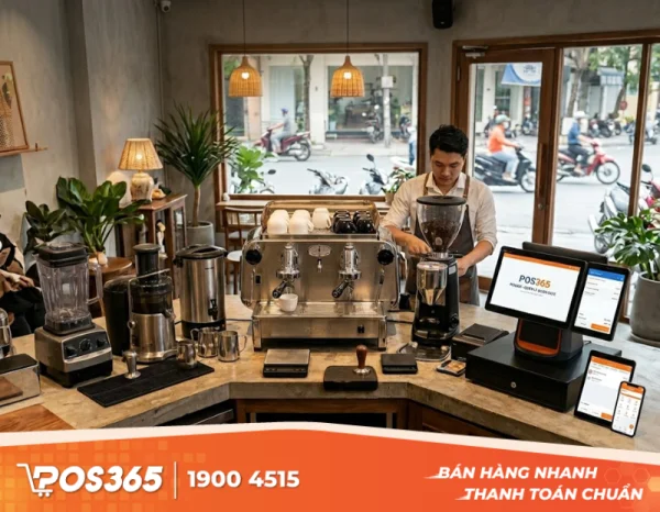 Bảng kê danh sách thiết bị máy móc bắt buộc phải có khi mở quán cafe