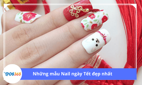 Những mẫu nail ngày Tết đẹp nhất