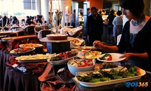 quy trình phục vụ buffet