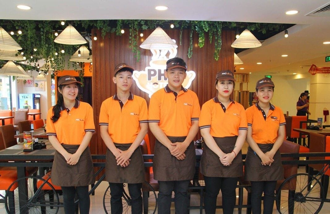đồng phục nhân viên nhà hàng
