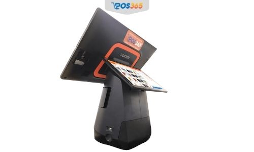 máy tính tiền 2 màn hình