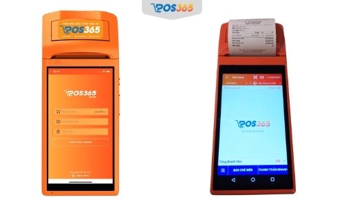 máy tính tiền in bill cầm tay