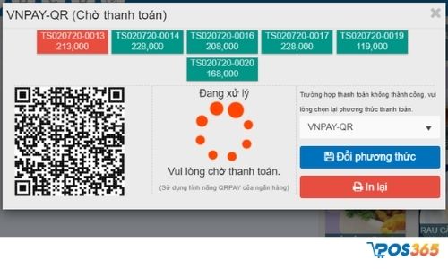 Thanh toán bằng QR code