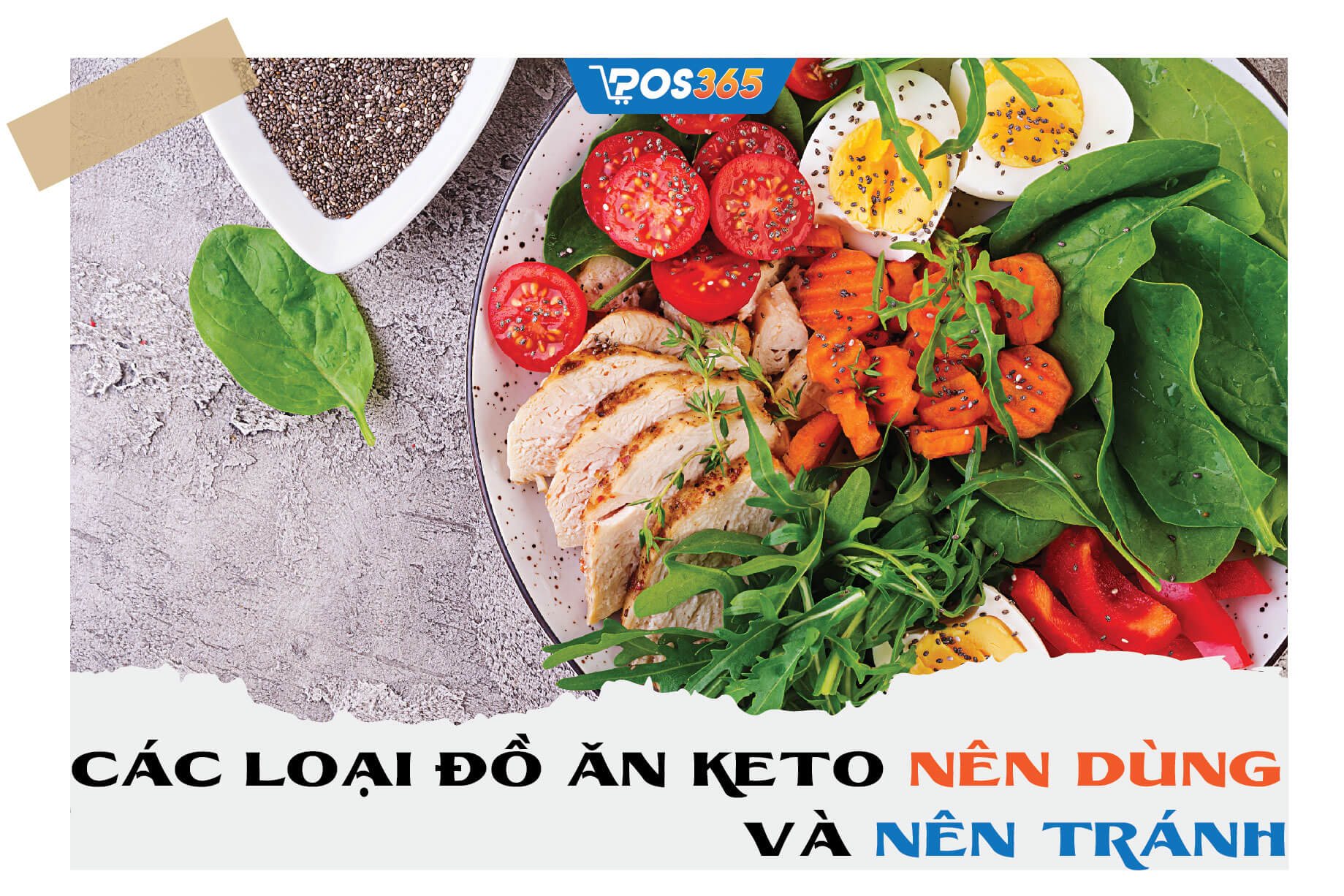 Các loại đồ ăn keto nên dùng và cần tránh