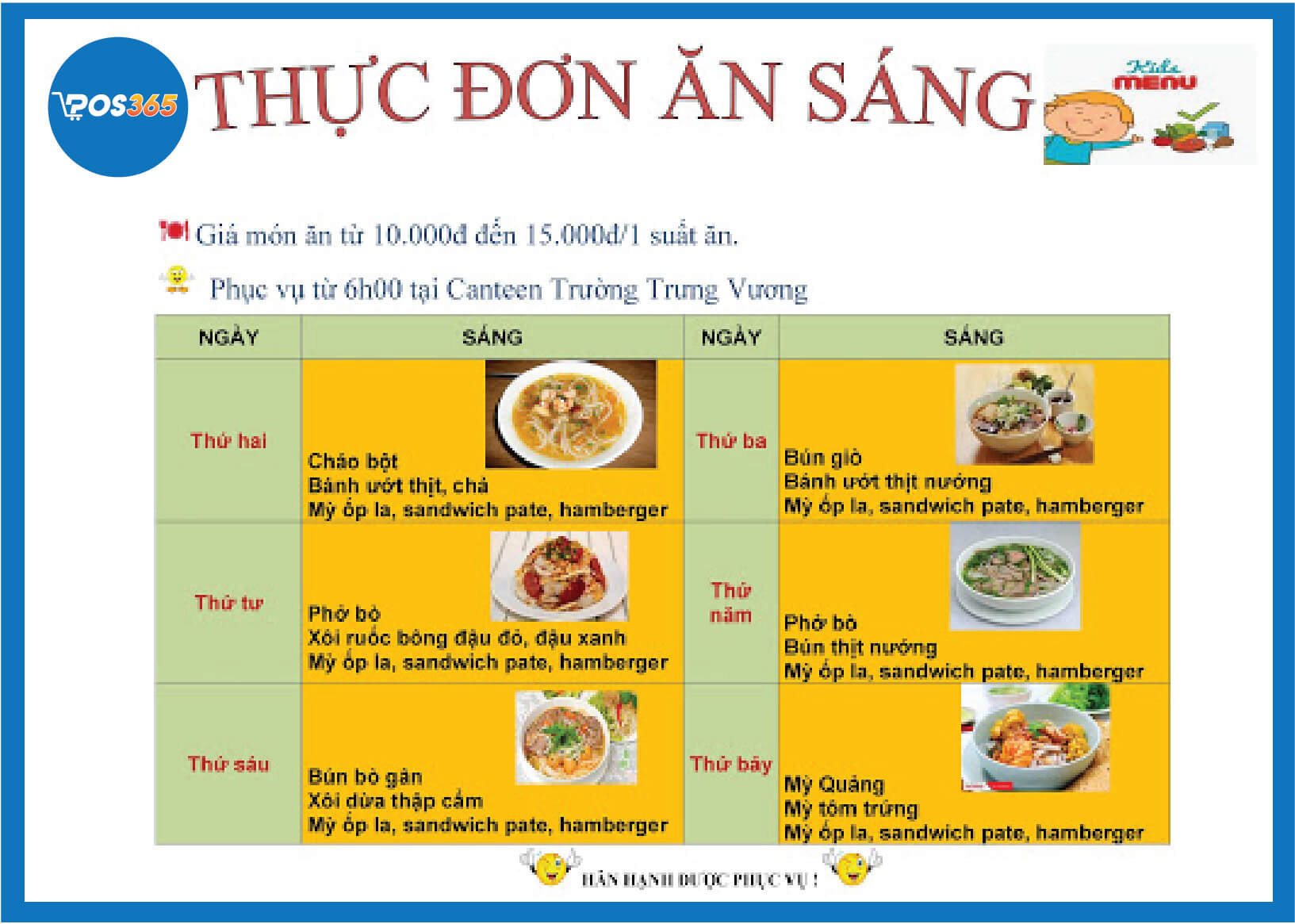 Mở quán ăn sáng ở quê