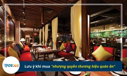 3 Lưu ý khi mua nhượng quyền thương hiệu quán ăn