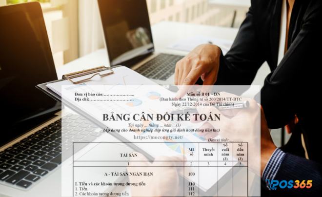 Bảng cân đối kế toán