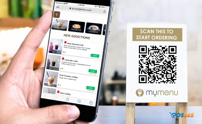 menu QR code