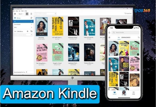 Phần mềm Amazin Kindle