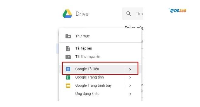 Sử dụng công cụ Google Drive để thiết kế eBook