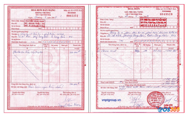 So s&aacute;nh h&oacute;a đơn b&aacute;n h&agrave;ng v&agrave; h&oacute;a đơn GTGT