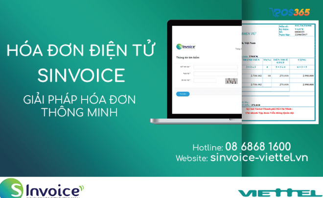 phần mềm hóa đơn điện tử Sinvoice Viettel 
