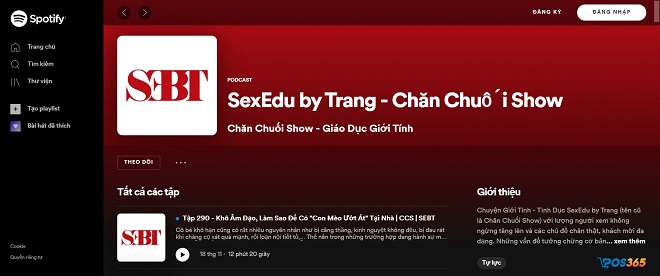 SexEdu by Trang là Podcast về giáo dục giới tính