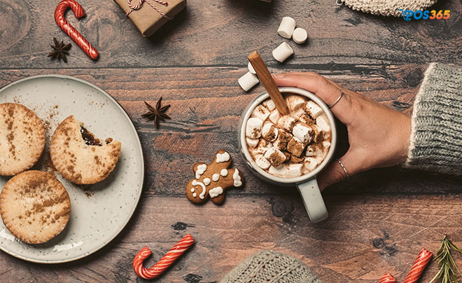 Hot cocoa with Marshmallows - Cacao nóng kèm kẹo dẻo