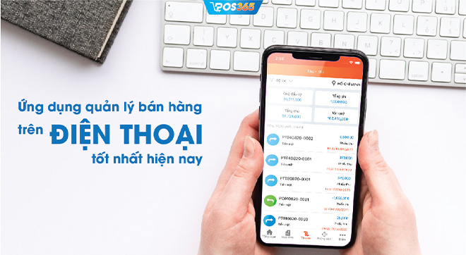 Ứng dụng quản lý bán hàng POS365 trên điện thoại