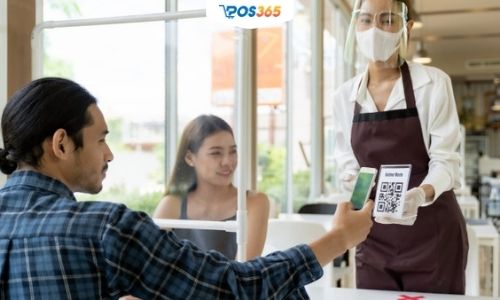 order bằng mã qr