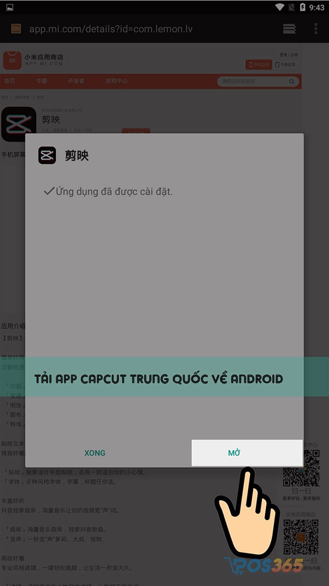 cách tải app capcut trên android