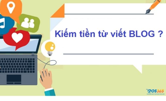 Kiếm tiền online tại nhà từ blog