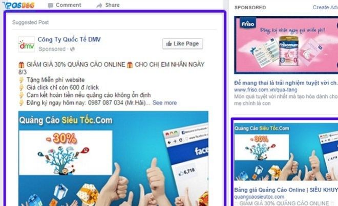 Các hình thức chạy quảng cáo tăng tương tác