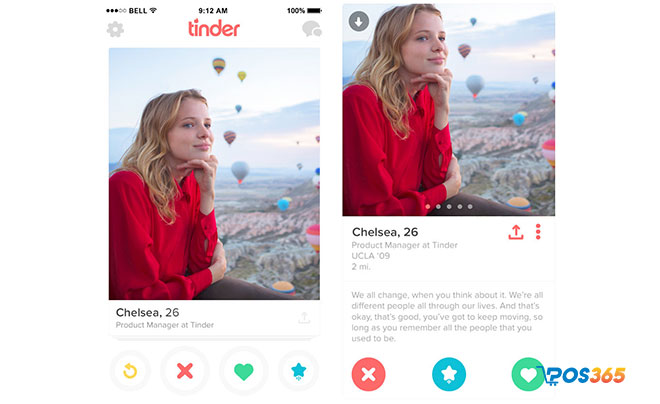 mô hình tinder